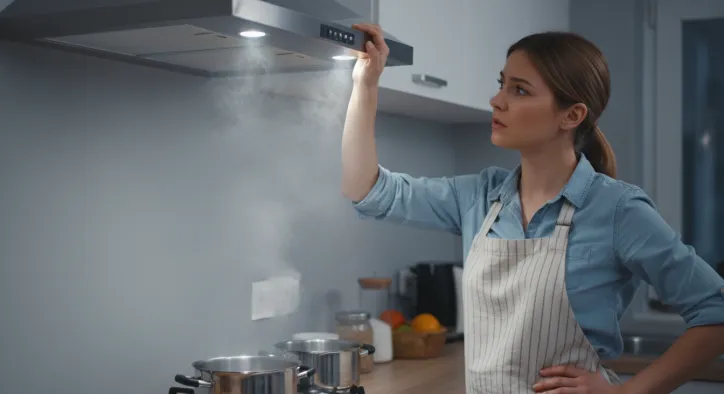 Elica Davlumbaz Dumanı Çekmiyor: Hava Akışını Engelleyen 5 Teknik Neden